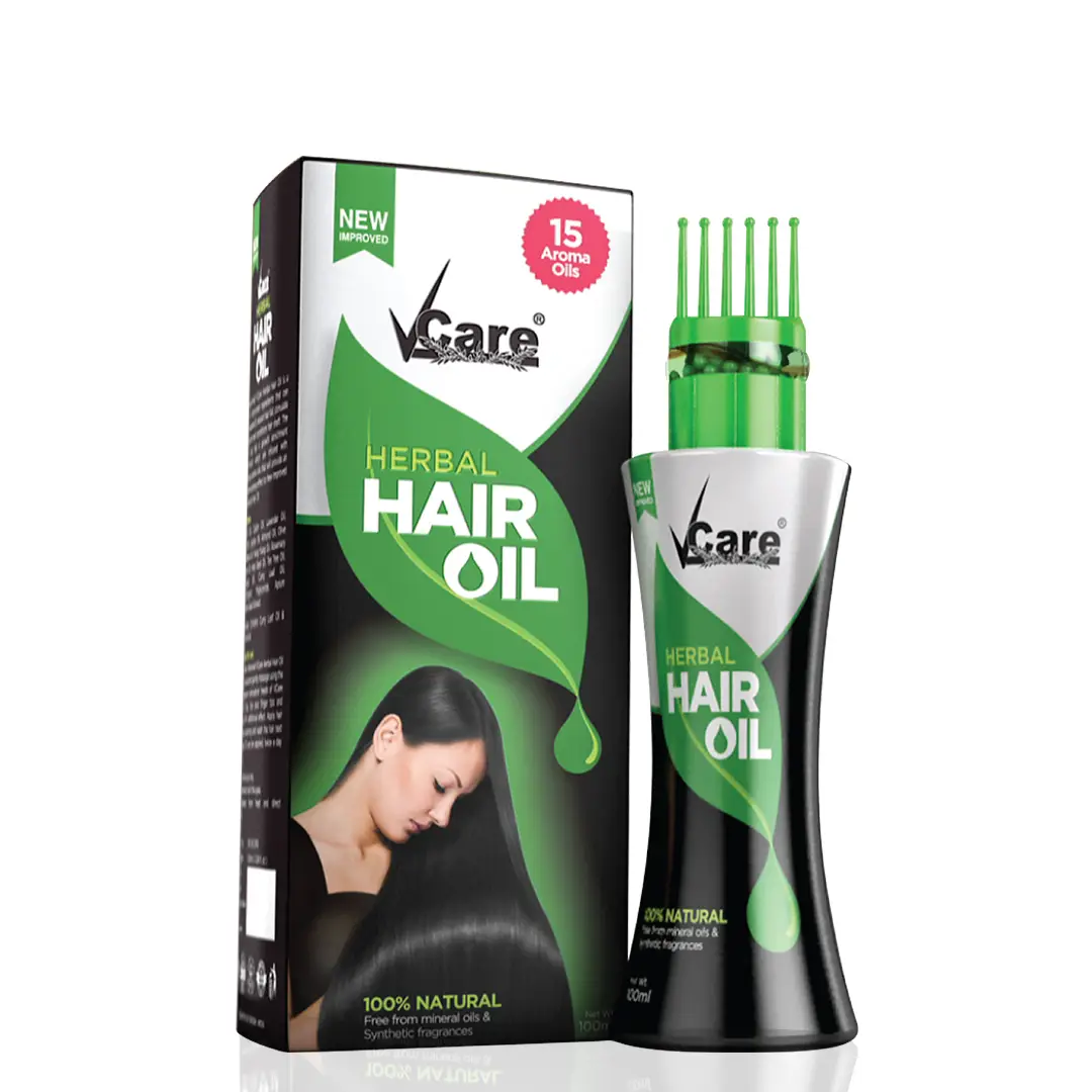 Herbal Hair Oil with Wonder Cap For Strong Hair - 100 ml | Pack of 1