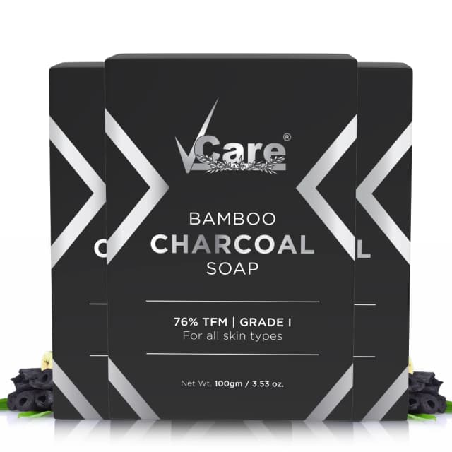 Bamboo Charcoal Soap Pack Of 2